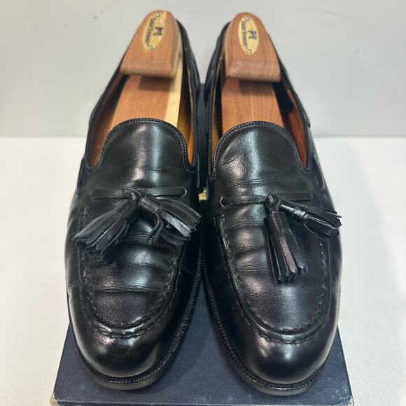 VGUC Crockett & Jones x Polo Ralph Lauren Tassel Loafer Bench Made England 7.5 D